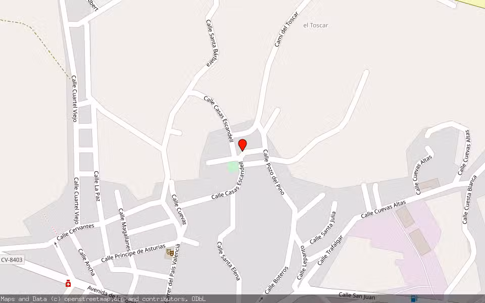 Mapa de Subasta Inmueble (Otros) en Algueña, Alicante/Alacant