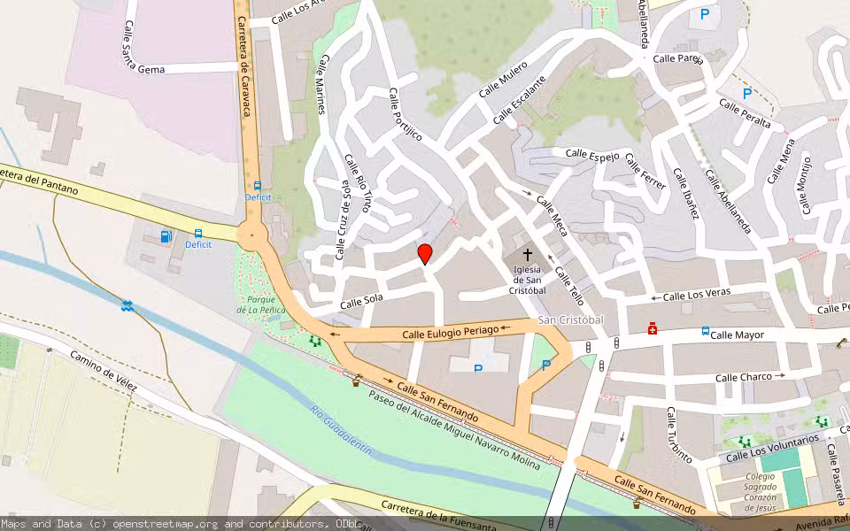 Mapa de Subasta Inmueble (Vivienda) en Lorca, Murcia