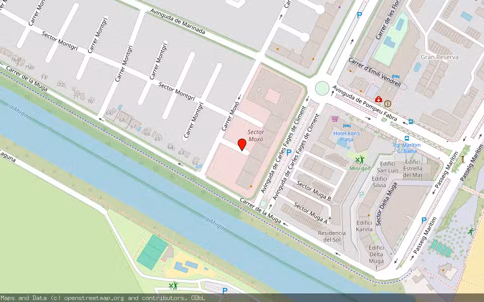 Mapa de Subasta Inmueble (Local comercial) en Roses, Girona