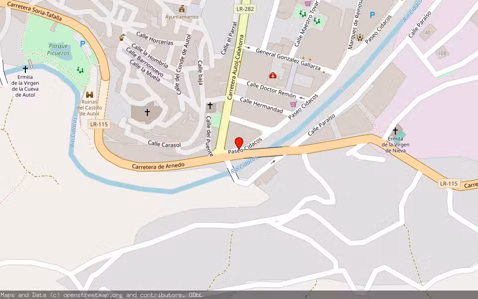 Mapa de Subasta Inmueble (Local comercial) en Autol, La Rioja