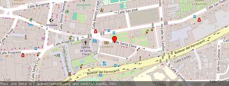 Mapa de Subasta de Inmueble (Vivienda) en Burgos, Burgos 