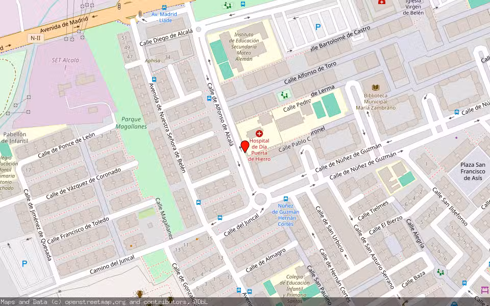 Mapa de Subasta Inmueble (Vivienda) en Alcala De Henares, Madrid