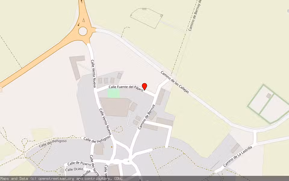 Mapa de Subasta Inmueble (Solar) en Zamarramala, Segovia