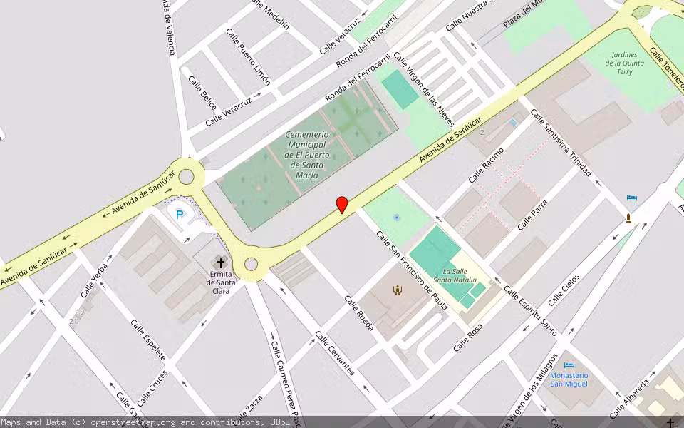 Mapa de Subasta Inmueble (Local comercial) en Puerto De Santa Maria (el), Cádiz