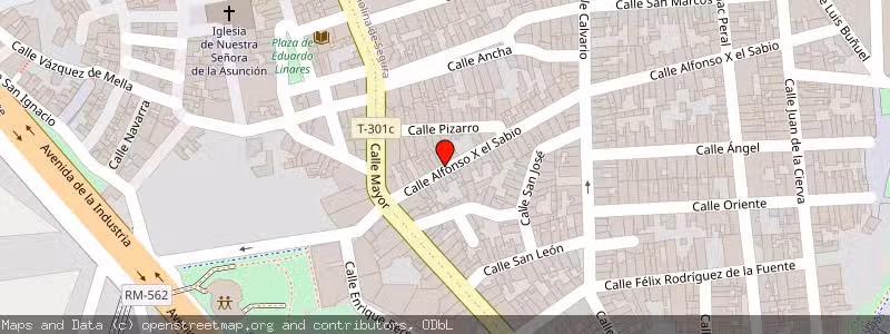 Mapa de Subasta de Inmueble (Vivienda) en Molina De Segura, Murcia 