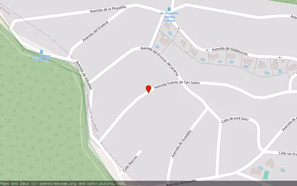 Mapa de Subasta Inmueble (Vivienda) en San Sebastian De Los Reyes, Madrid