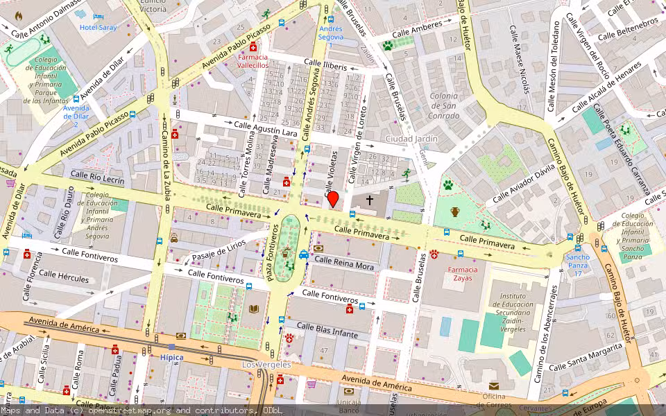 Mapa de Subasta Inmueble (Local comercial) en Granada