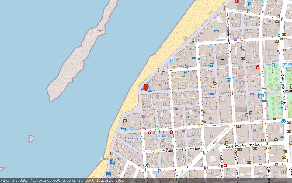 Mapa de Subasta Inmueble (Vivienda) en Las Palmas De Gran Canaria, Las Palmas