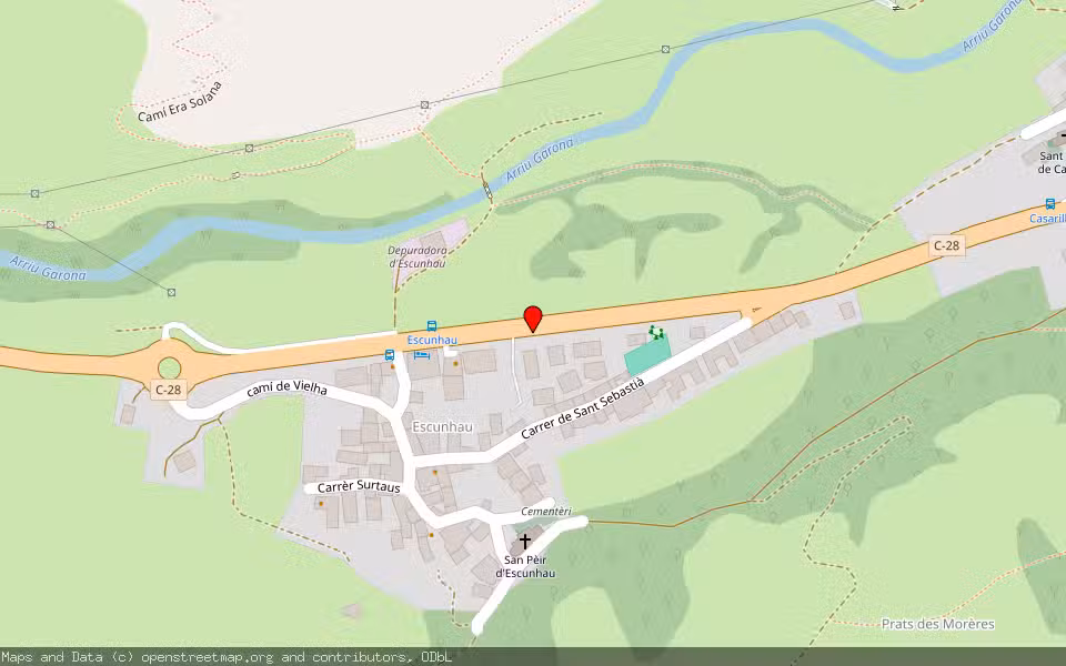 Mapa de Subasta Inmueble (Vivienda) en Vieha, Lleida