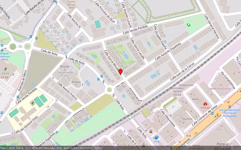 Mapa de Subasta Inmueble (Vivienda) en Manises, Valencia/València