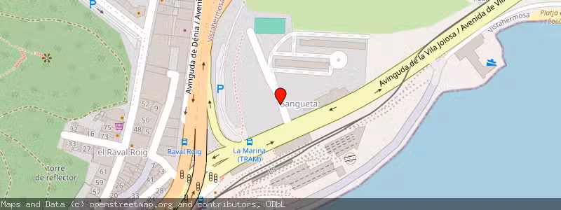 Mapa de Subasta de Inmueble (Otros) en Alacant-alicante, Alicante 