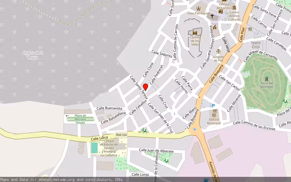 Mapa de Subasta Inmueble (Local comercial) en Mazarrón, Murcia