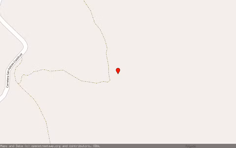 Mapa de Subasta Inmueble (Finca rústica) en San Felices, Soria