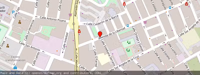 Mapa de Subasta de Inmueble (Local comercial) en Chiclana De La Frontera, Cádiz 