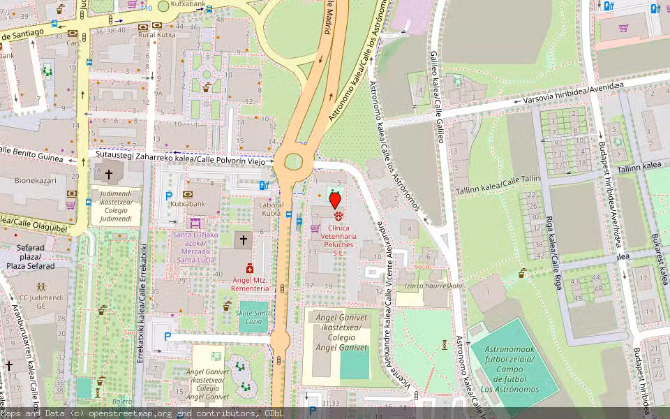 Mapa de Subasta Inmueble (Vivienda) en Vitoria-gasteiz, Araba/Álava