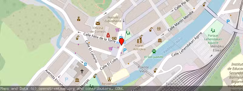 Mapa de Subasta de Inmueble (Solar) en Balmaseda, Vizcaya (Bizkaia) 