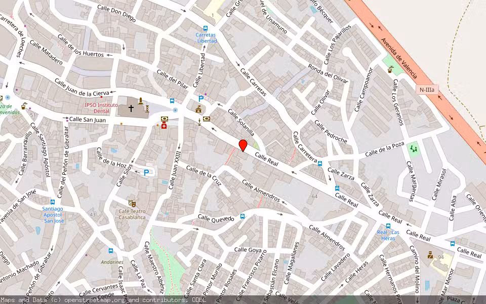 Mapa de Subasta Inmueble (Vivienda) en Arganda Del Rey, Madrid