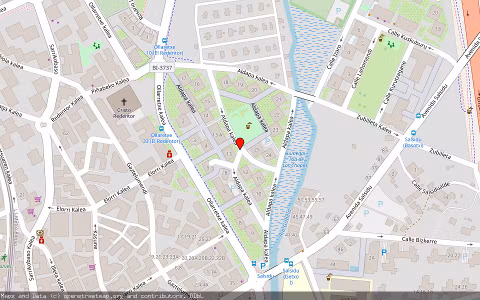 Mapa de Subasta Inmueble (Vivienda) en Getxo, Bizkaia