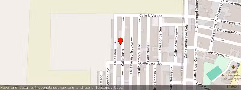 Mapa de Subasta de Inmueble (Local comercial) en Arona, Santa Cruz de Tenerife 