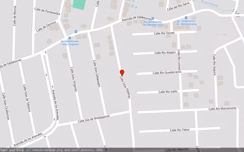 Mapa de Subasta Inmueble (Vivienda) en El Casar, Guadalajara