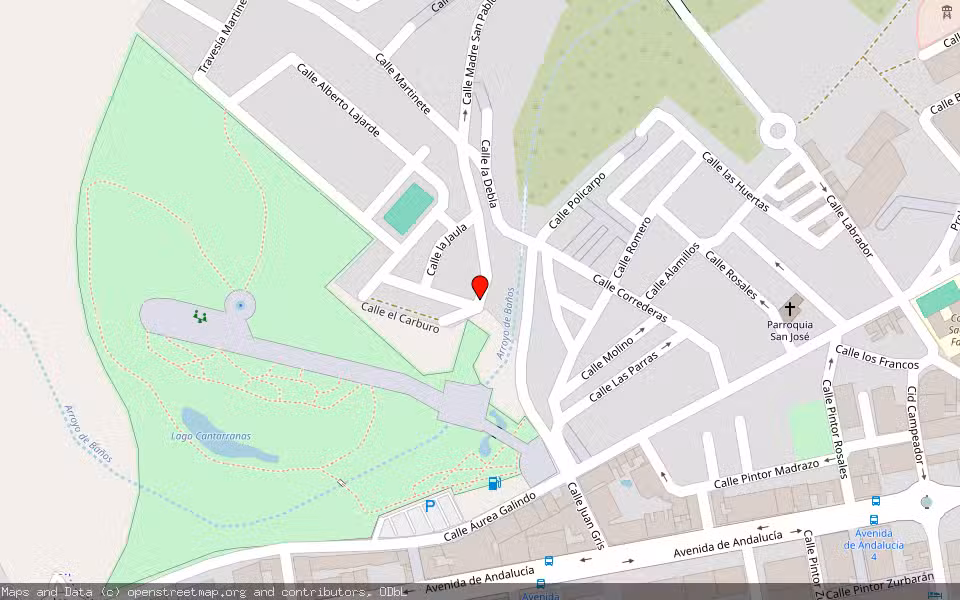 Mapa de Subasta Inmueble (Vivienda) en Linares, Jaén