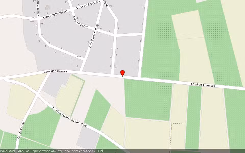 Mapa de Subasta Inmueble (Finca rústica) en Elx, Alicante/Alacant