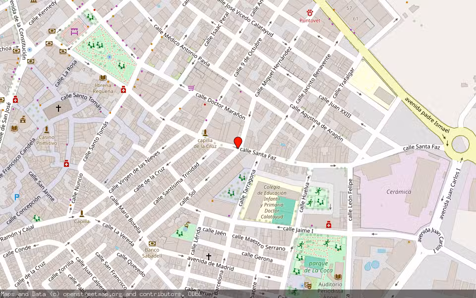 Mapa de Subasta Inmueble (Local comercial) en Aspe, Alicante/Alacant