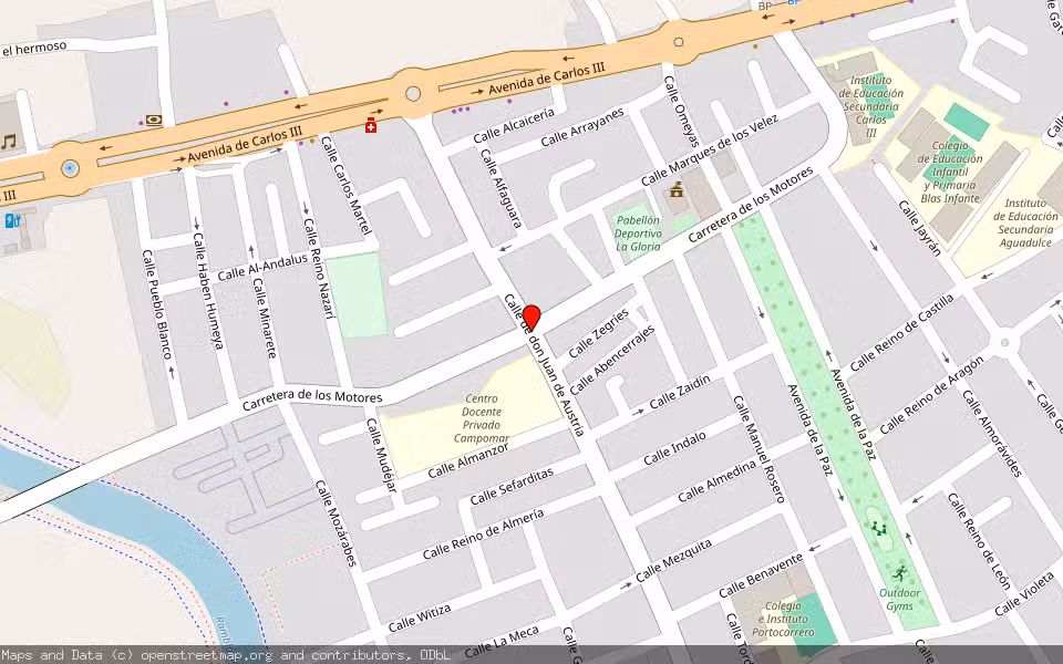 Mapa de Subasta Inmueble (Vivienda) en Roquetas De Mar, Almería