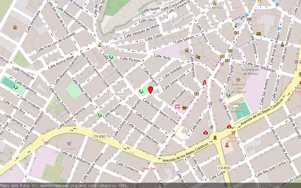 Mapa de Subasta Inmueble (Finca rústica) en Sax, Alicante/Alacant