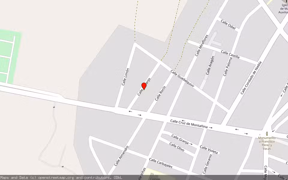 Mapa de Subasta Inmueble (Solar) en Bollullos Par Del Condado, Huelva