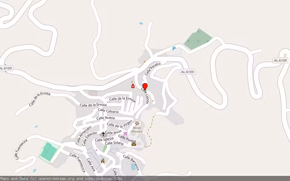 Mapa de Subasta Inmueble (Finca rústica) en Turre, Almería