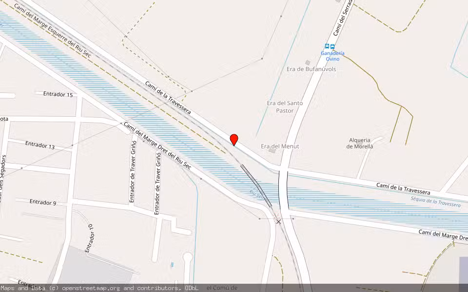 Mapa de Subasta Inmueble (Finca rústica) en Castellon De La Plana, Castellón/Castelló