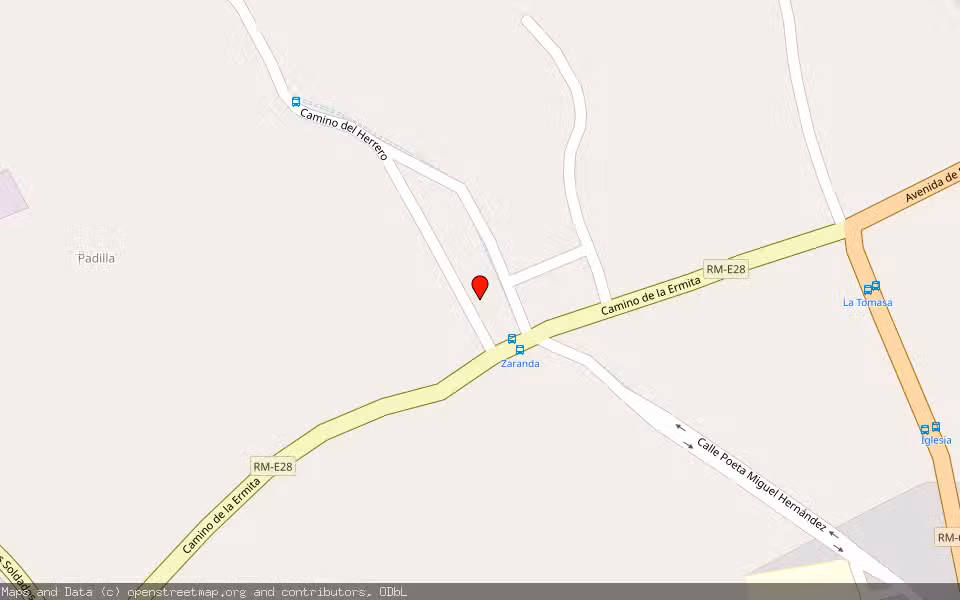 Mapa de Subasta Inmueble (Vivienda) en Murcia