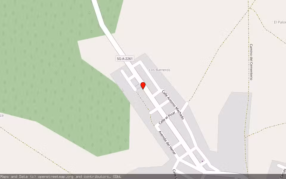 Mapa de Subasta Inmueble (Vivienda) en Cuellar, Segovia