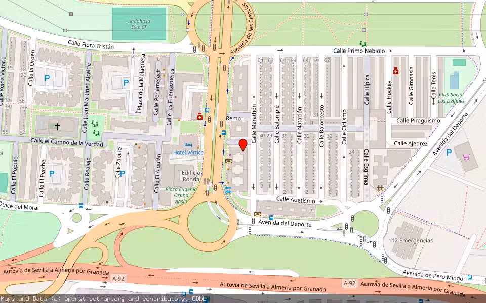 Mapa de Subasta Inmueble (Vivienda) en Sevilla