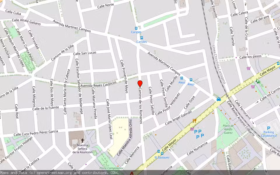 Mapa de Subasta Inmueble (Vivienda) en Alcantarilla, Murcia