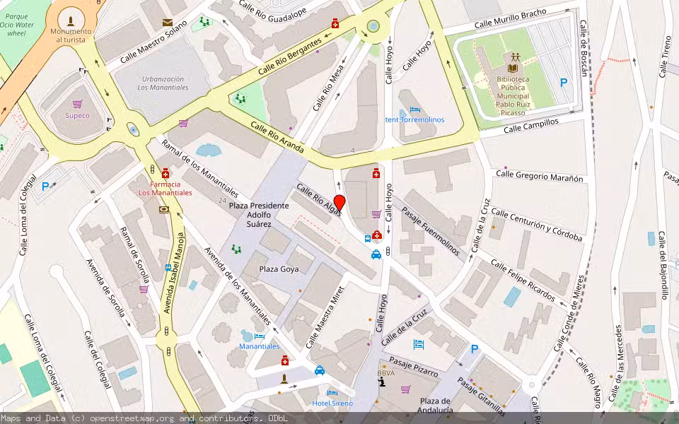 Mapa de Subasta Inmueble (Vivienda) en Torremolinos, Málaga