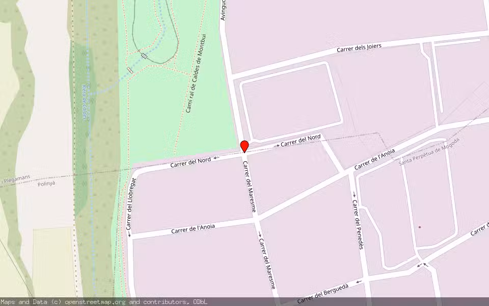 Mapa de Subasta Inmueble (Vivienda) en Santa Perpetua De Mogoda, Barcelona