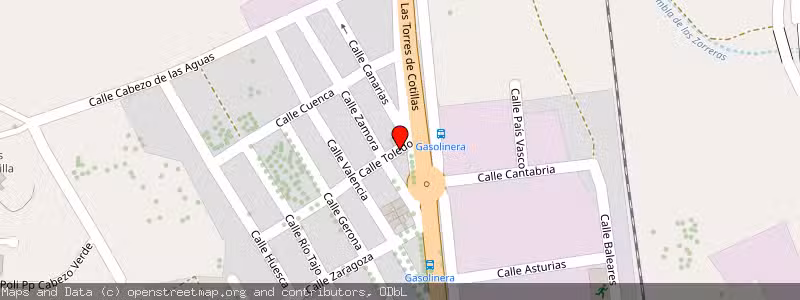 Mapa de Subasta de Inmueble (Local comercial) en Alcantarilla, Murcia 