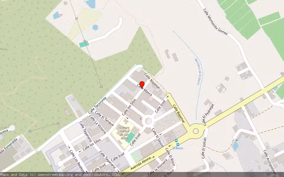 Mapa de Subasta Inmueble (Vivienda) en Granadilla De Abona, Santa Cruz de Tenerife