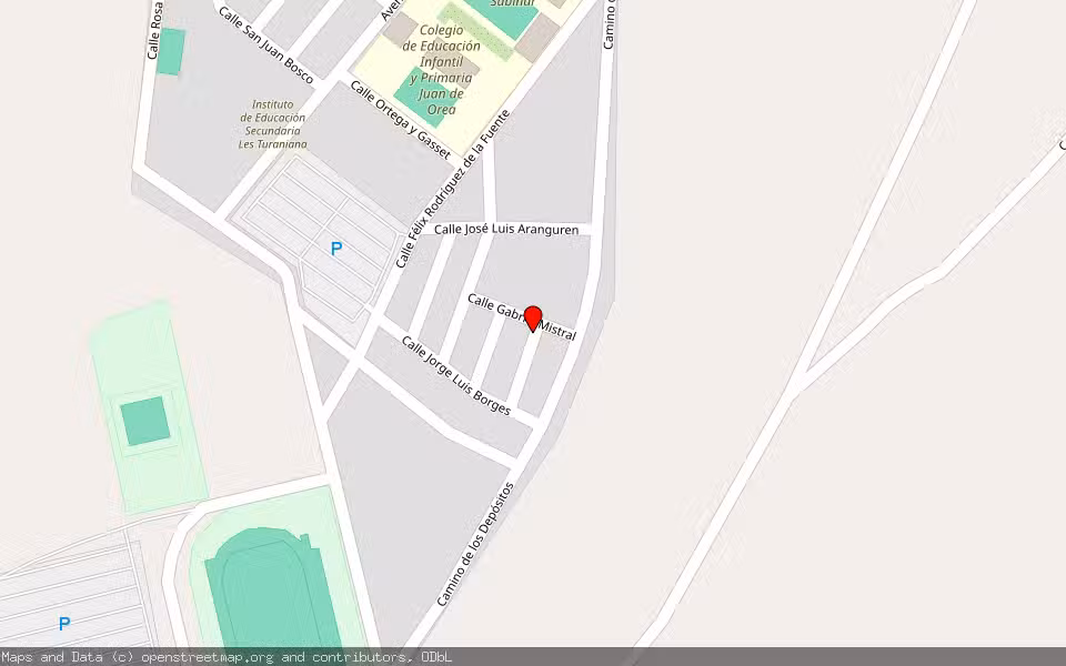 Mapa de Subasta Inmueble (Vivienda) en Roquetas Demar, Almería