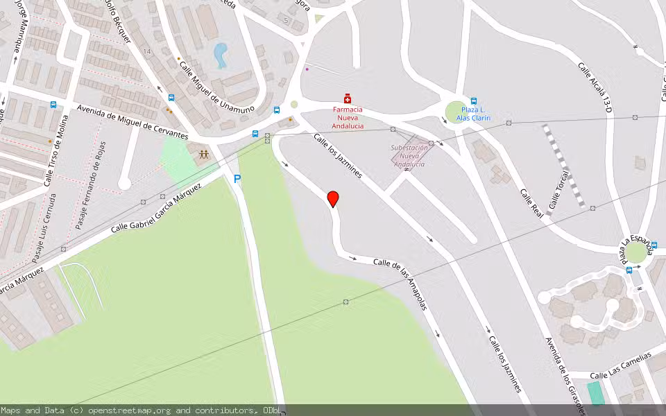 Mapa de Subasta Inmueble (Vivienda) en Marbella, Málaga