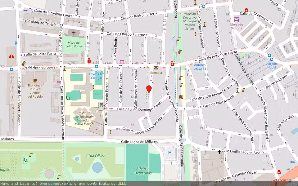 Mapa de Subasta Inmueble (Vivienda) en Zaragoza