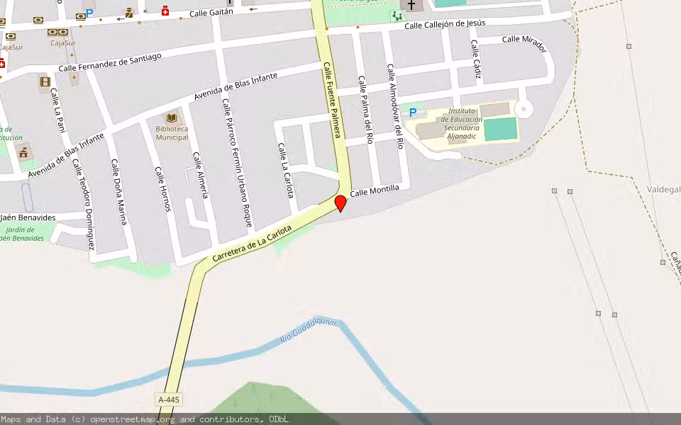 Mapa de Subasta Inmueble (Nave industrial) en Posadas, Córdoba