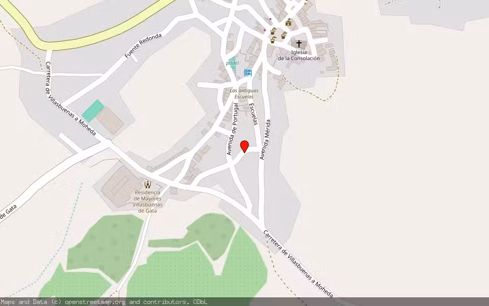 Mapa de Subasta Inmueble (Vivienda) en Gata, Cáceres