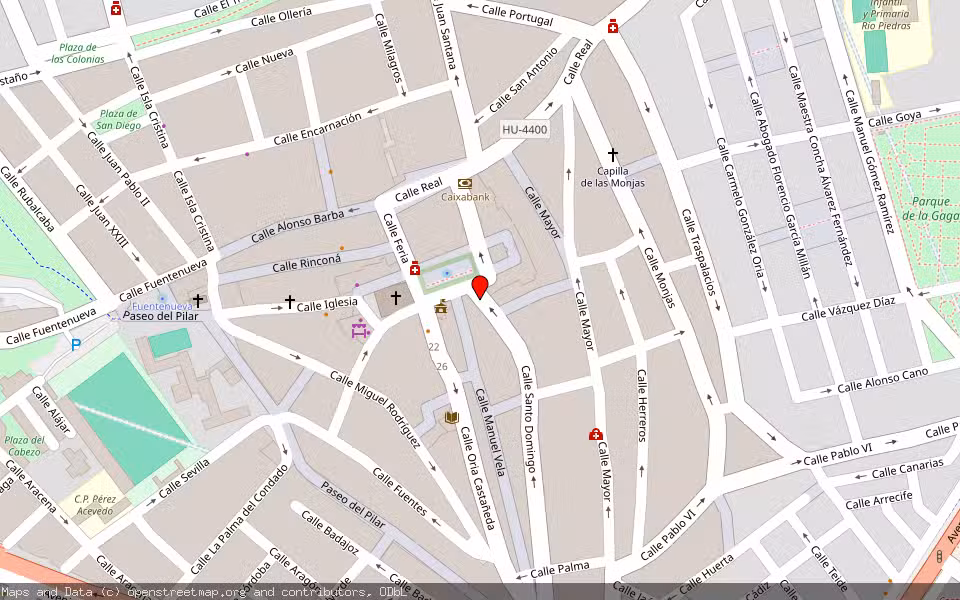 Mapa de Subasta Inmueble (Local comercial) en Lepe, Huelva