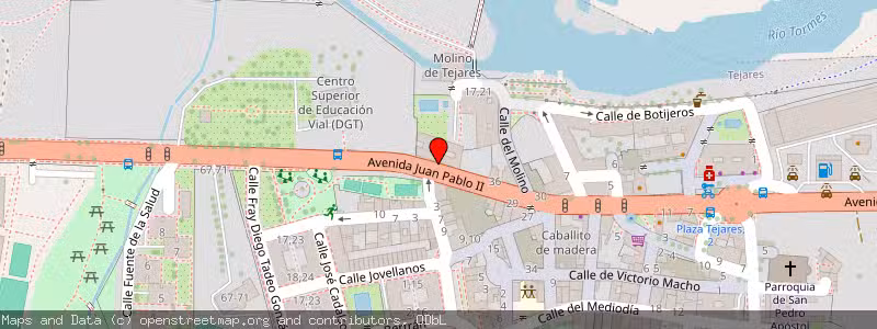 Mapa de Subasta de Inmueble (Garaje) en Salamanca, Salamanca 