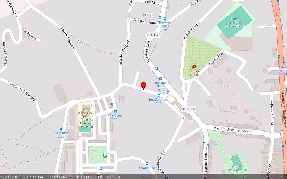 Mapa de Subasta Inmueble (Otros) en Ourense