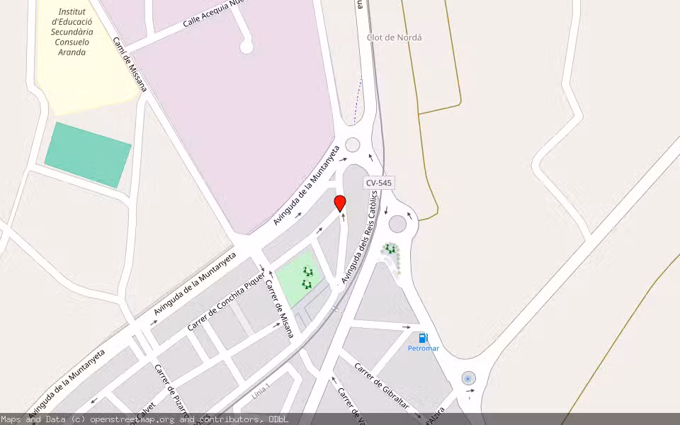 Mapa de Subasta Inmueble (Vivienda) en Alberique, Valencia/València