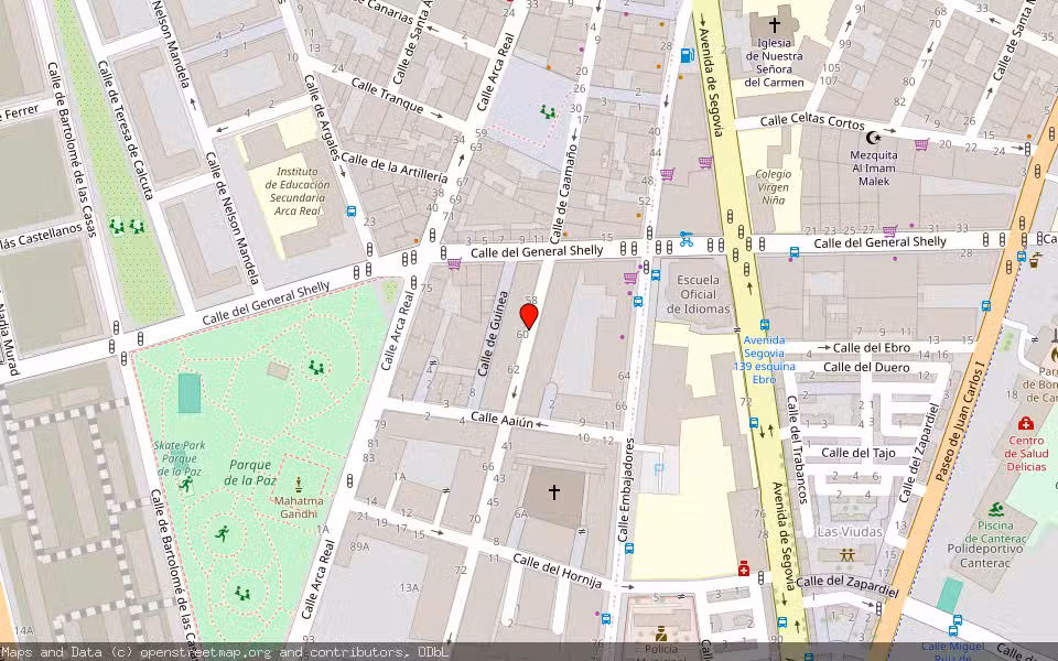Mapa de Subasta Inmueble (Vivienda) en Valladolid
